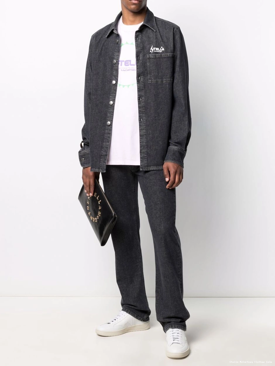Cheap jeans Stella Women logo-print McCartney straight-leg 0822